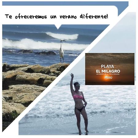Hotel Mar Y Sol Playa El Milagro Paijan Eksteriør bilde